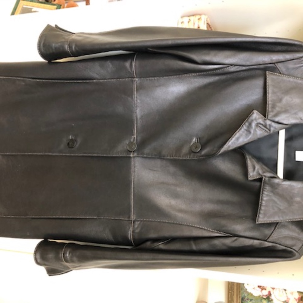Talbots Leather Jacket - image 2